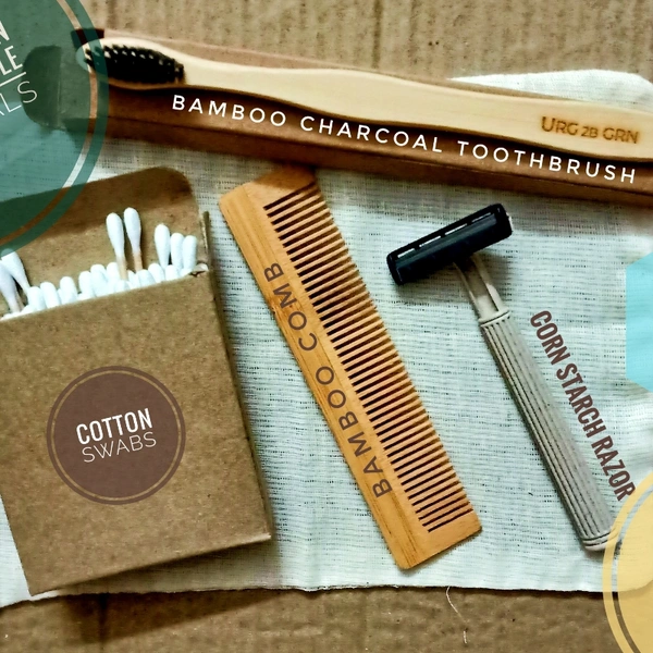 ♻️URG2BGRN♻️ 💯% BIODEGRADABLE LIFESTYLE KIT - NATURAL, LARGE KIT