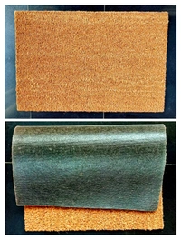 ♻️ URG2BGRN ♻️ SISAL & COIR MAT & RUGS - ANTI-SLIP - NATURAL, 60 x 40 INCHES onwards