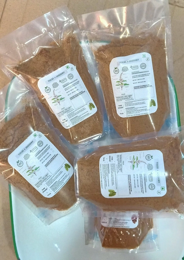 ♻️ URG2BGRN ♻️ TULSI + JAGGERY - NATURAL, 455G (1LB)