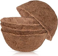COIR Planter Pot/Liner/Basket - 2's Pack - 10inch, Brown