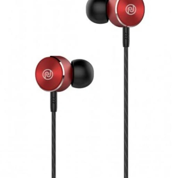Noise Wired Earphones - Free, Red