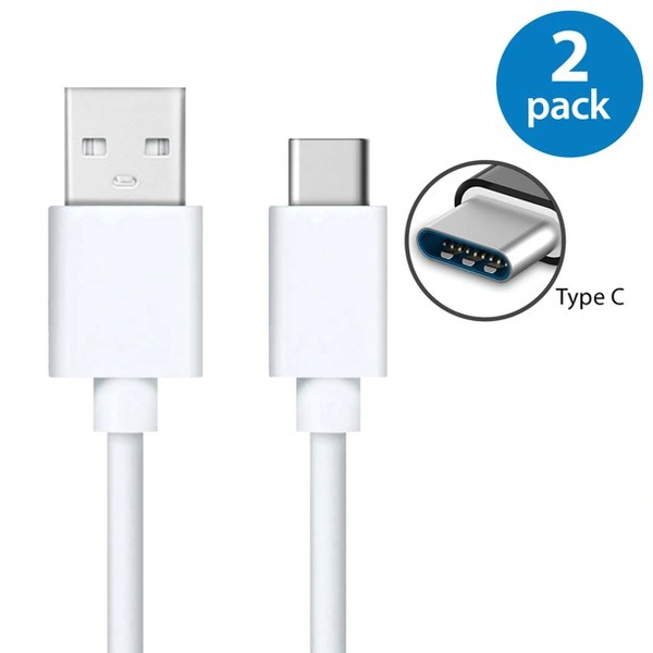 JB TECH Type C Data Cable - white, 1 Miter