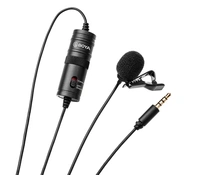 Boya BOYA BY-M1 is an Omni directional lavalier microphone, designed for Smartphones, DSLR, Camcorders - black, 20feet