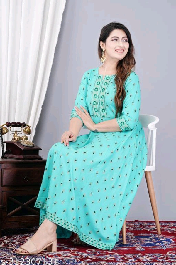 women anarkali kurti - Neptune, XXL