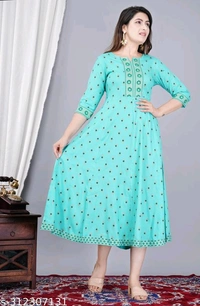women anarkali kurti - Neptune, XXL