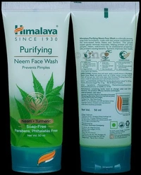 Himalaya Purifying Neem Face Wash - 50ml, Green