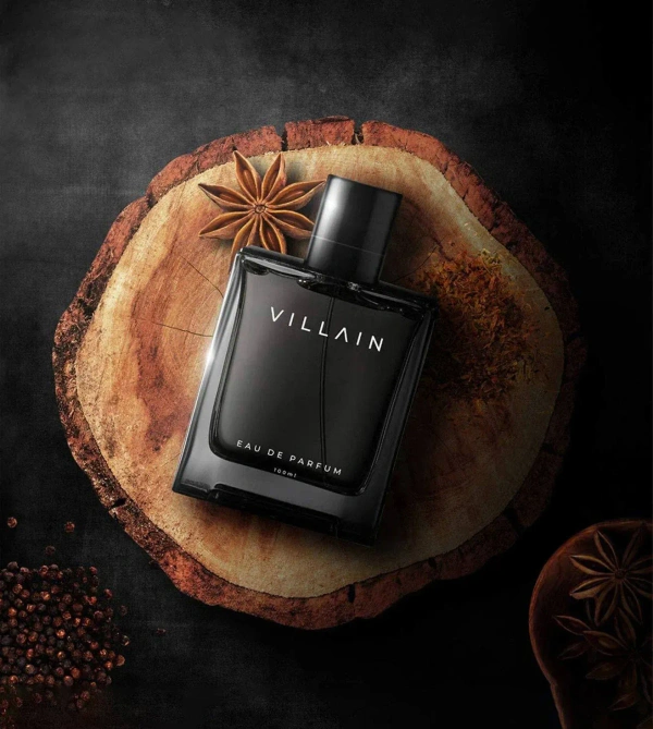 RENEE x VILLAIN Him & Her Premium Eau De Parfum Gift Set 50 ml + 100 ml| Long Lasting Luxurious Perfume Combo for Men & Women| Scent for All Occasions - 100ML+100ML, Dune, 600GM, ATTAR FREE