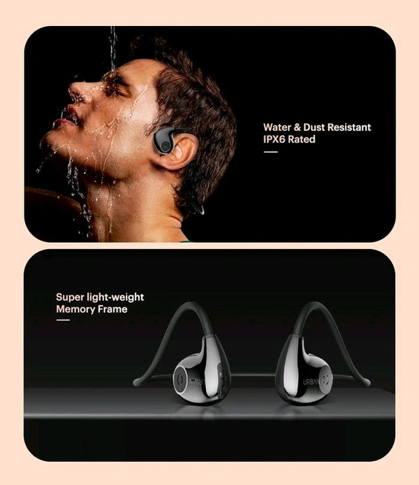 URBAN VIBE AIR CONDUCTION TECHNOLOGY - Black
