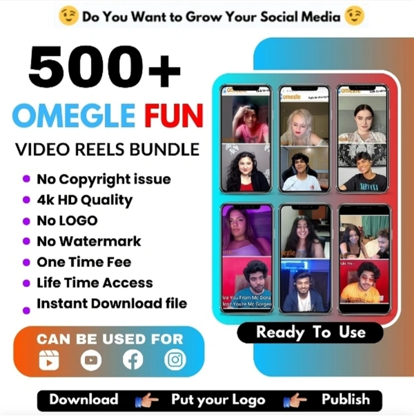 Omegle Fun Reels Bundle 
