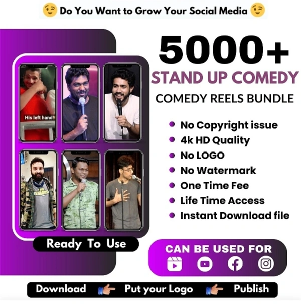 Stand Up Comedy Reels Bundle 