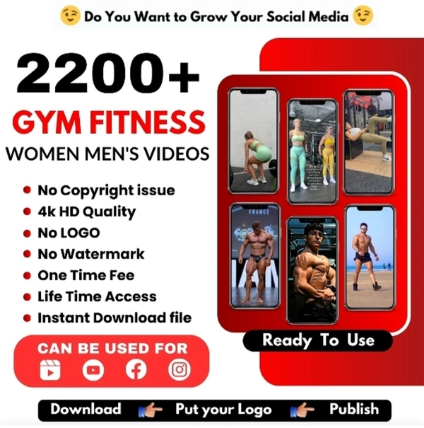 Gym Fitness Reels Bundle 