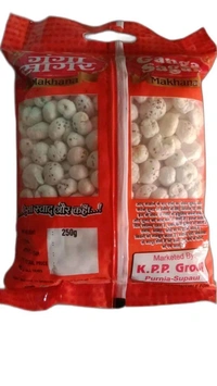 Ganga Sagar Makhana or Foxnuts 250gm Pack