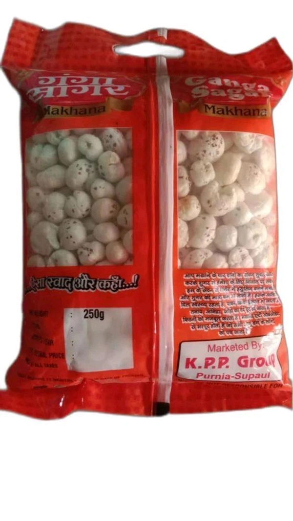 Ganga Sagar Makhana or Foxnuts 250gm Pack