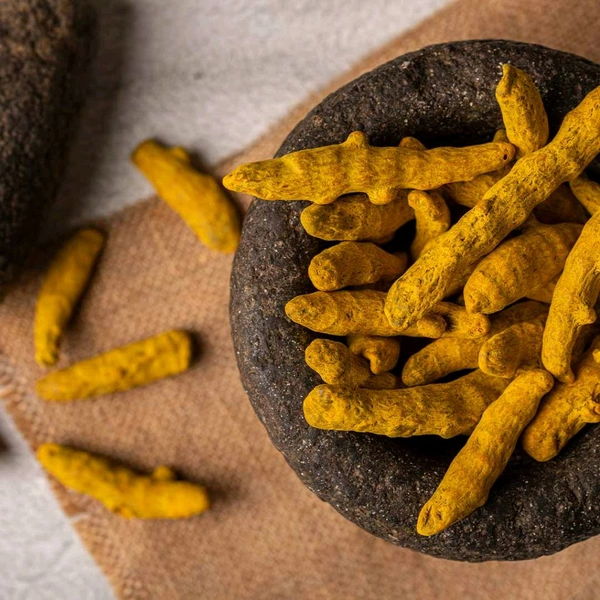 Whole Turmeric (Haldi) Root - 100gm Packet