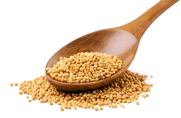 Pure Yellow Mustard Seeds (Rai) - 100gm Packet