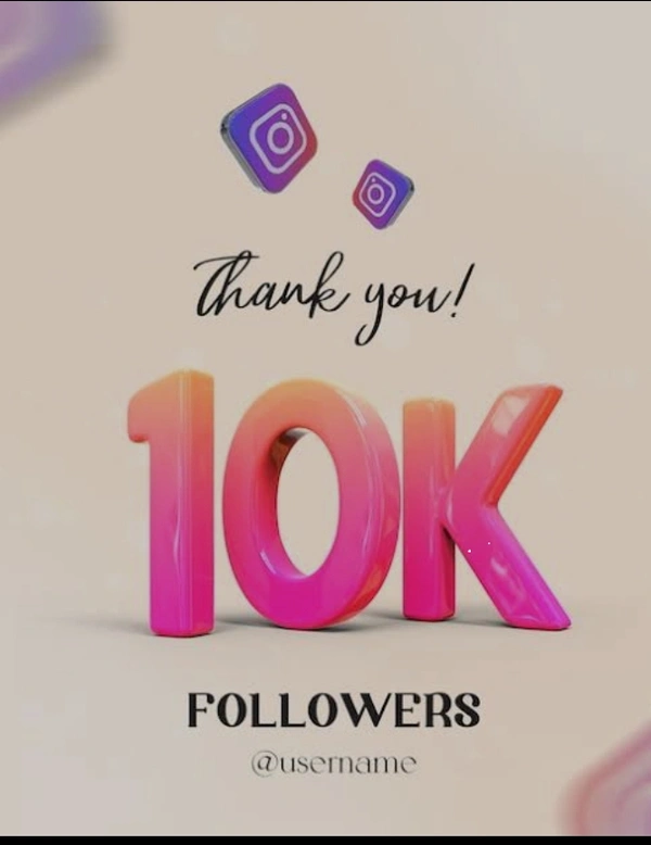10k Follower Instagram 