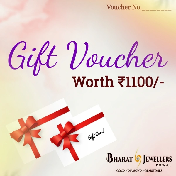 Bharat Jewellers E-Gift Voucher -  ₹1100/-