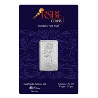 RSBL/NIBR SILVER COINS/BARS - 1000gms