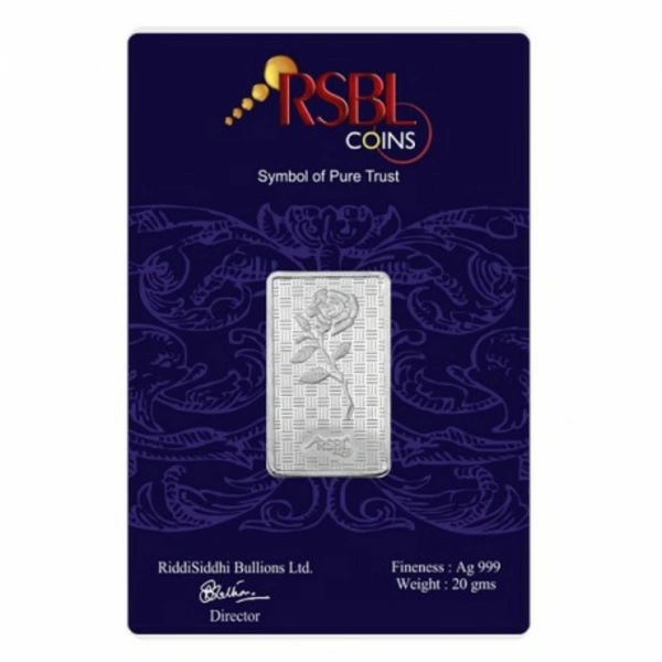 RSBL/NIBR SILVER COINS/BARS - 1000gms