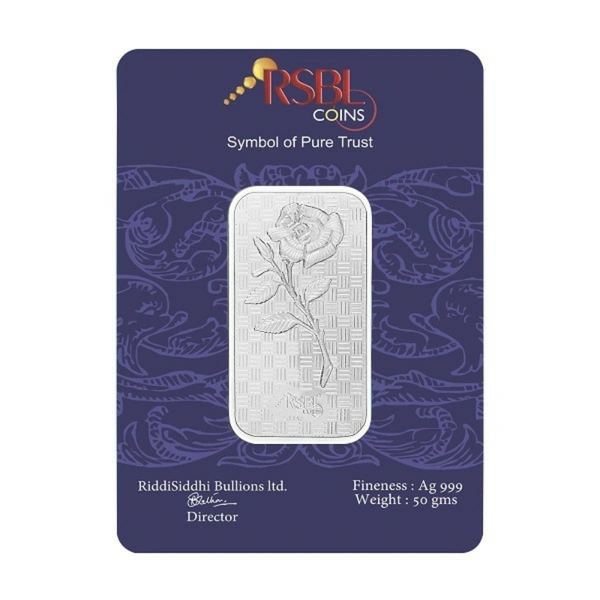 RSBL/NIBR SILVER COINS/BARS - 100gms