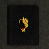 Maharashtrian Nath  - 1.51gm, Gold beats