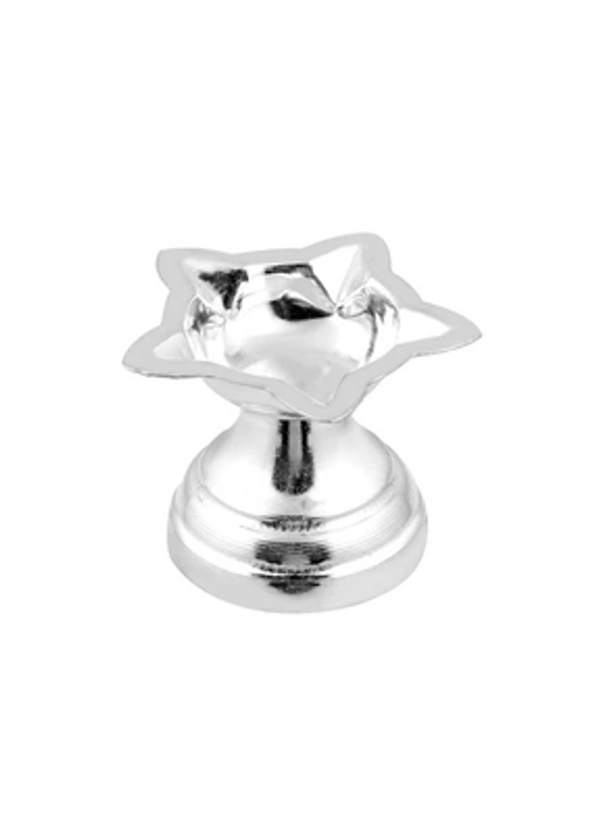 Panchmukhi Silver Diya Lamp - 20 gms
