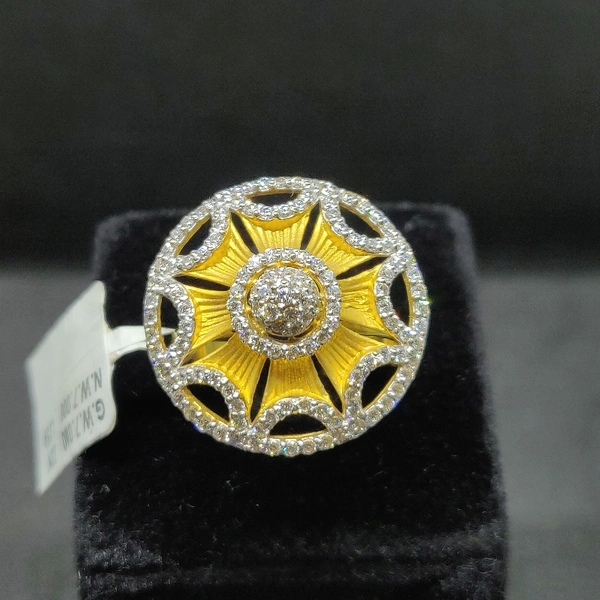Umbrella Gold Ring Adjustable Size
