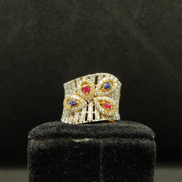 Rose Gold Ring With CZ Diamond