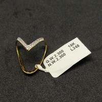 Gold Ring V Ring