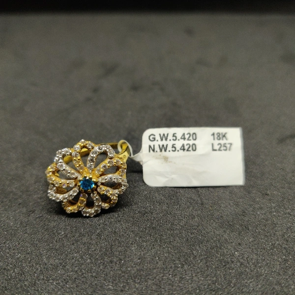 Gold Ring V Ring