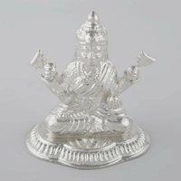 SILVER LAKSHMI HOLLOW IDOL - 10gms | Height 1.3inch