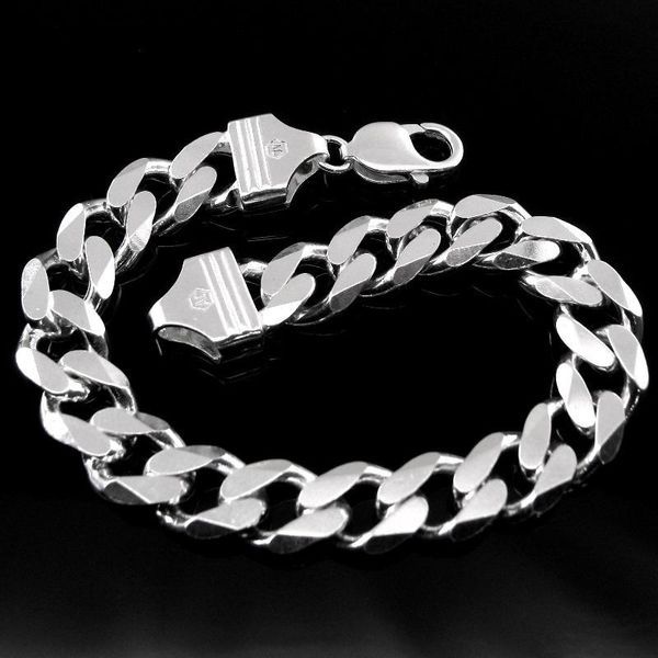 Braided Design Oxidized Pure Silver Mens Bracelet – Sundari Silks
