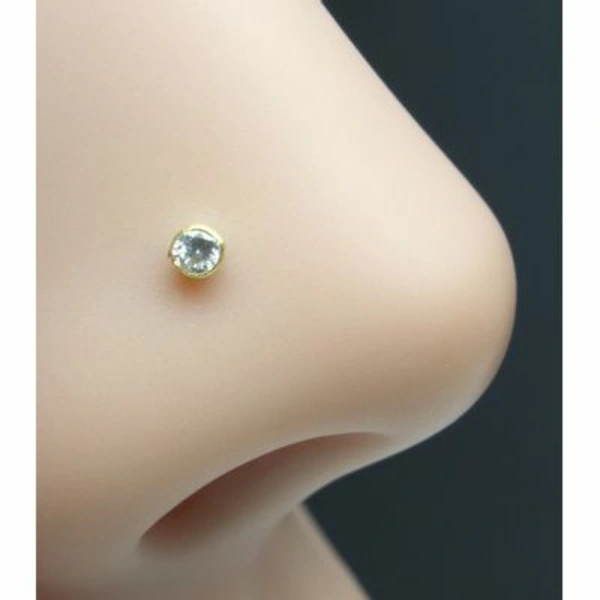 CZ DIAMOND NOSE PIN - 