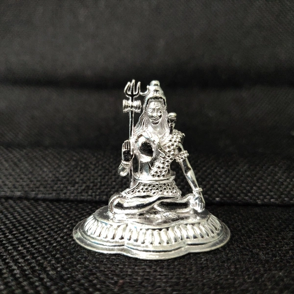 Silver Shankar Solid Idol