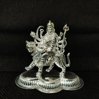 Silver Durga Maa Solid Idols