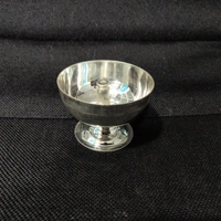Silver Akhand Diya  - Weight: 24gms / Top Diameter : 5cm