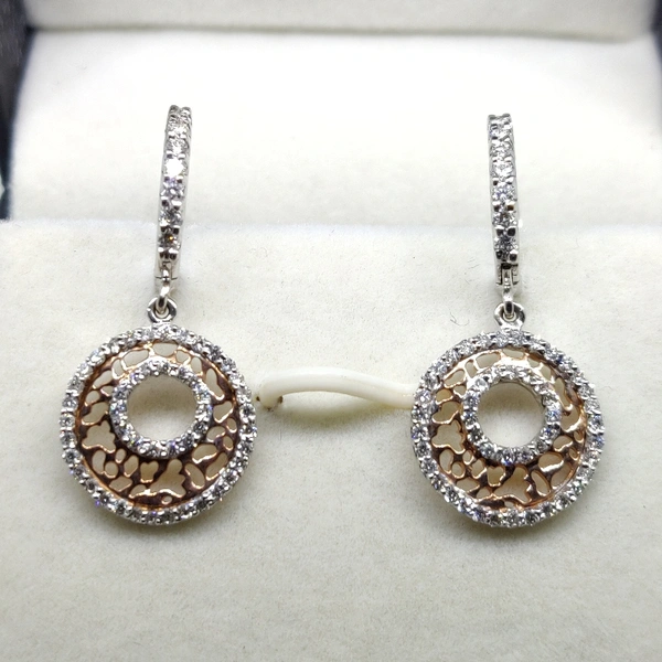 DANGLING DIAMOND EARRINGS
