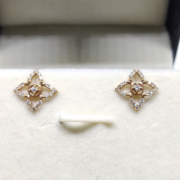 ROSE GOLD DIAMOND STUD