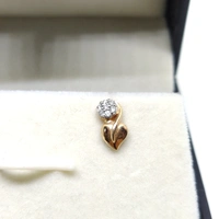 ROSE GOLD DIAMOND STUD