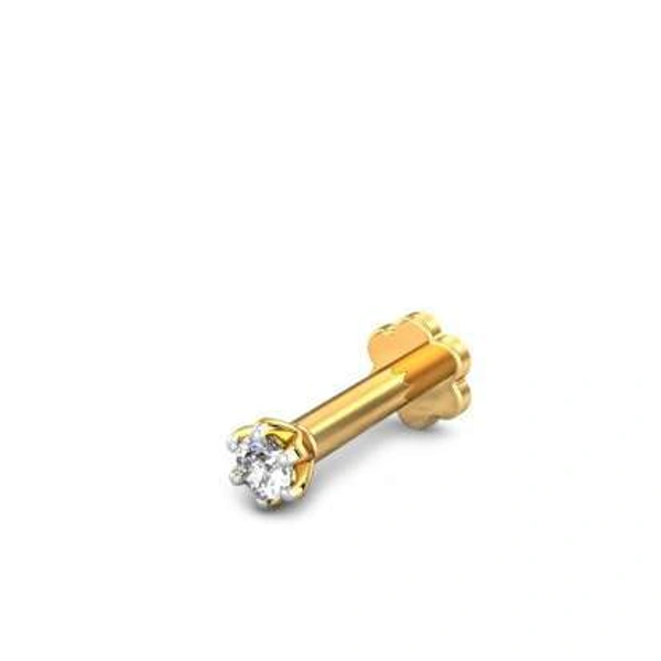 0.01ct Diamond Nose Pin Smallest Size - SREW