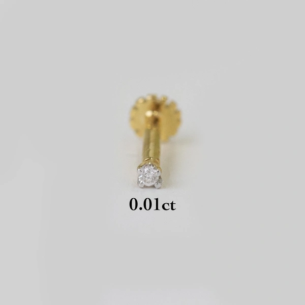 0.02ct Diamond Nose Pin - SREW