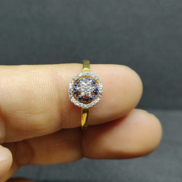 22kt Gold Diamond Ring