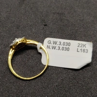 22kt Gold Diamond Ring