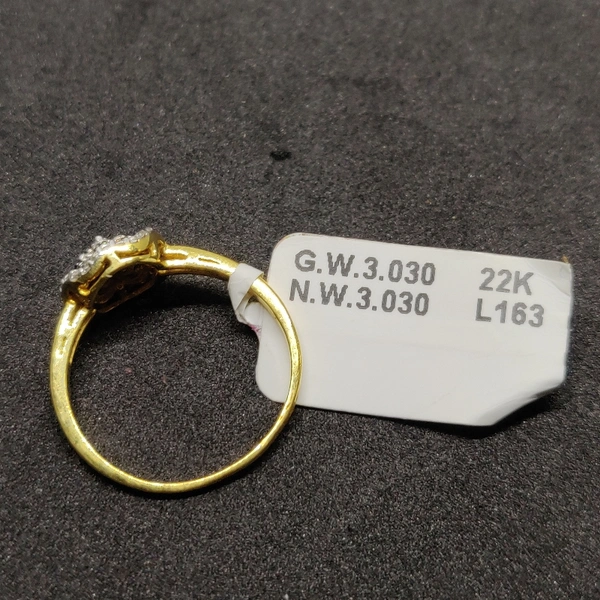 22kt Gold Diamond Ring