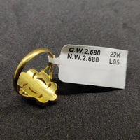 916 22kt Gold Diamond Ring