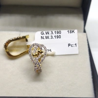 CZ Bali Earrings