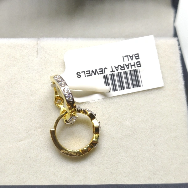 Cz Bali Earring (Both Side Wearable)