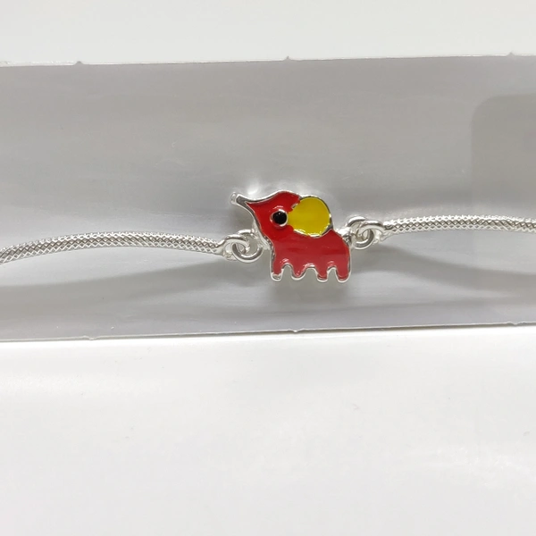 Pure 925 Silver Rakhi For Kids