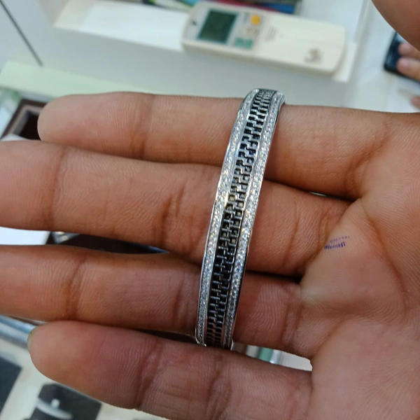 Plain Silver Kada