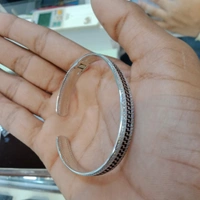Plain Silver Kada